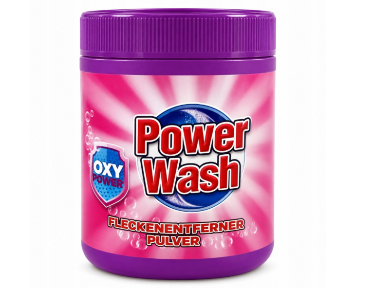 POWER WASH WYBIELACZ TLENOWY DO TKANIN ODPLAMIACZ W PROSZKU 600g